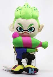 Little Buddy - 10" Neon Green Haired Inkling Plush (C02)